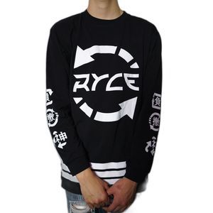Ricegum Merch Ryce " Recycle " Long Sleeve Tee  Size Medium Twitch Youtube